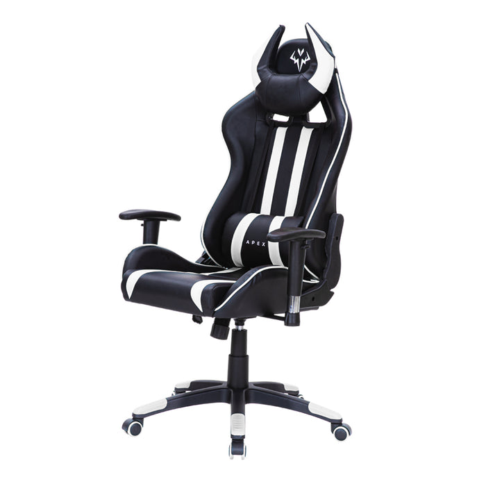 Gaming chair white and black