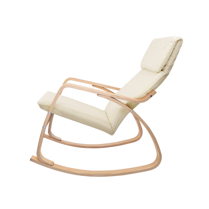 Rocking Armchair - Beige