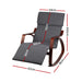 relaxing chair with footrest