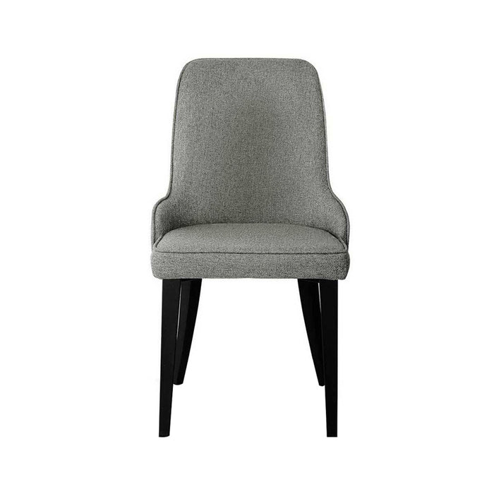 Artiss Fabric Dining Chairs ~ Grey (Set of 2)