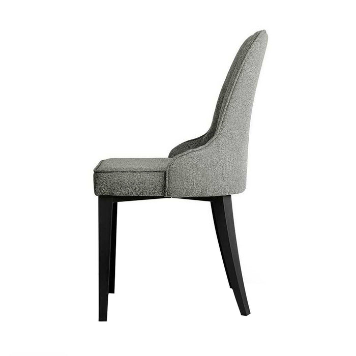 Artiss Fabric Dining Chairs ~ Grey (Set of 2)