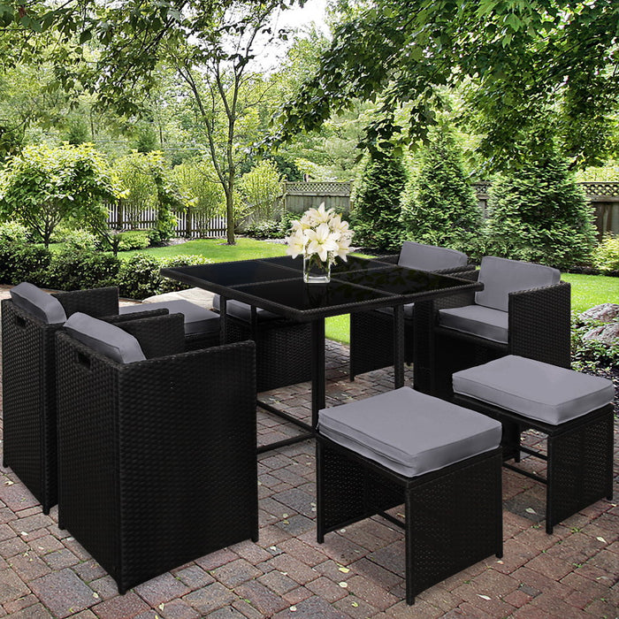 table chair set for outdoor