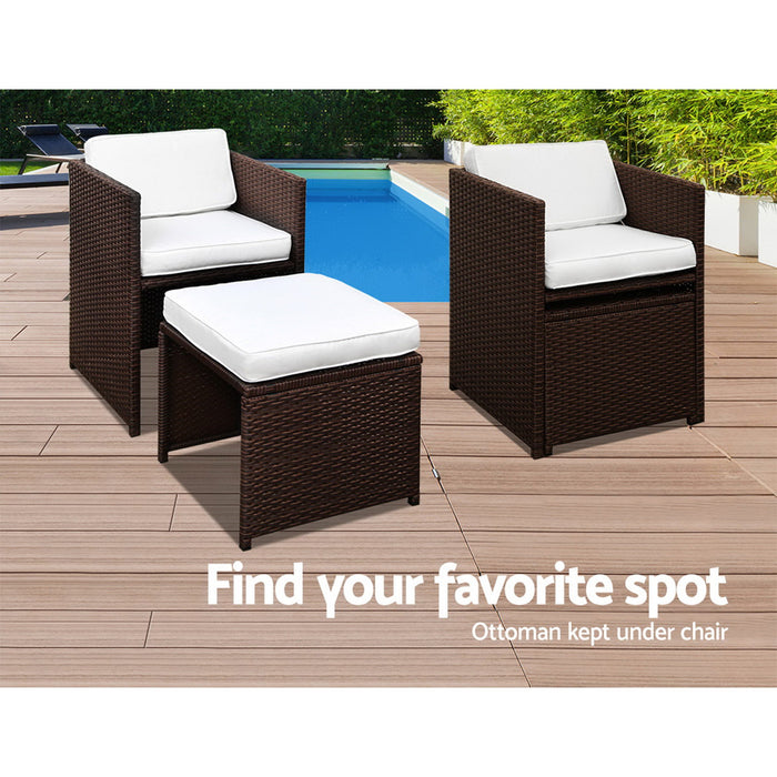 outdoor chair set