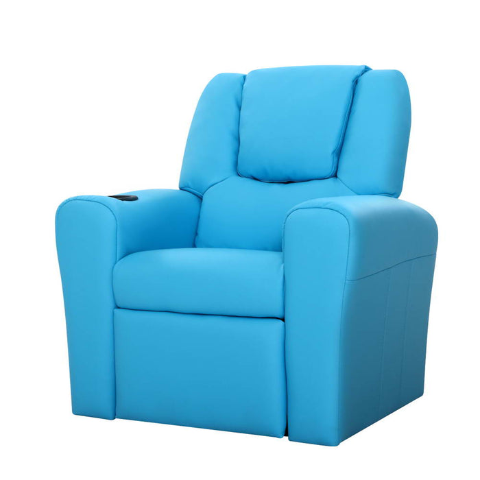 Blue childs recliner Chair