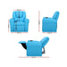 blu recliner chair for kids