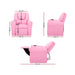 Pink PU Leather sofa for kids