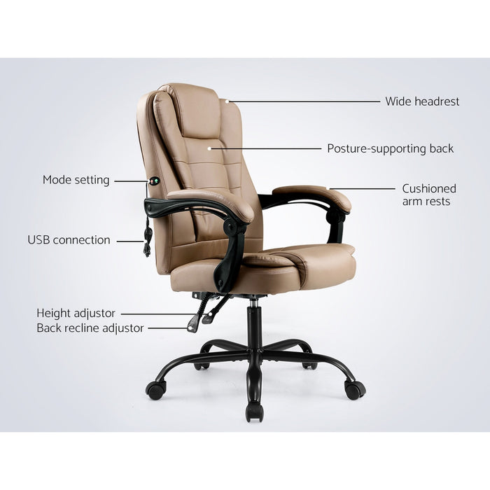 Espresso color office chair