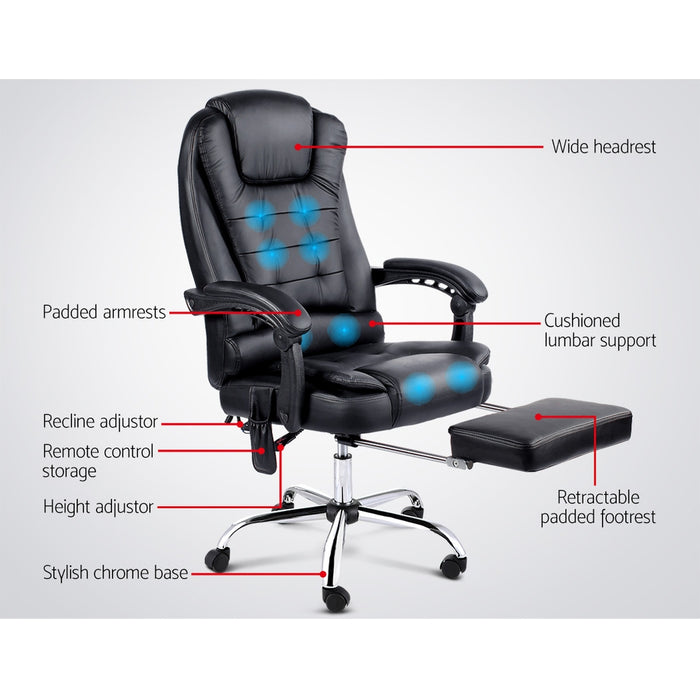  black massage chair