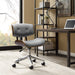 grey office chair