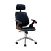 Ergonomic office chair with headrest 