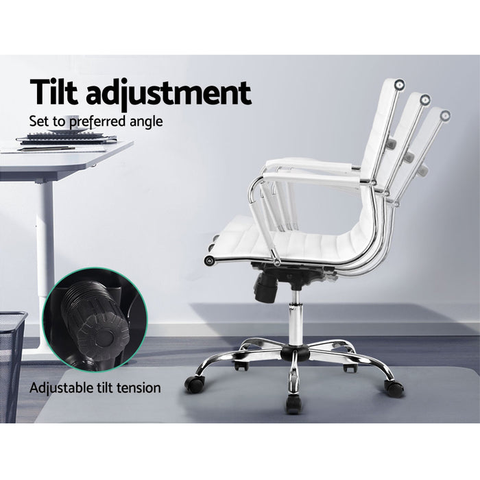 adjustable office chair white