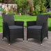 black chairs for outdoor