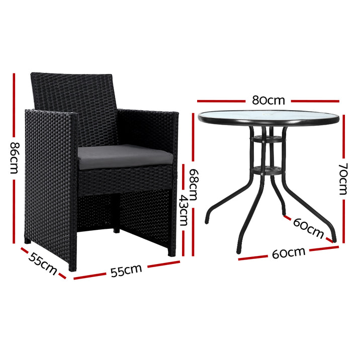 Gardeon Patio Furniture Out door Chairs