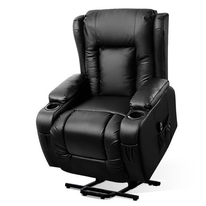 Artiss Electric Lift Heated Massage Chairs