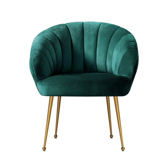 green color armchair