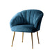 Blue Velvet Armchair