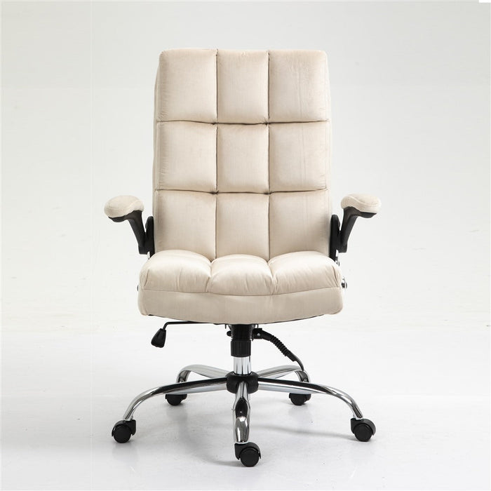 Velvet office chair fully adjustable office chair 