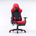 Red reclining gaming chair