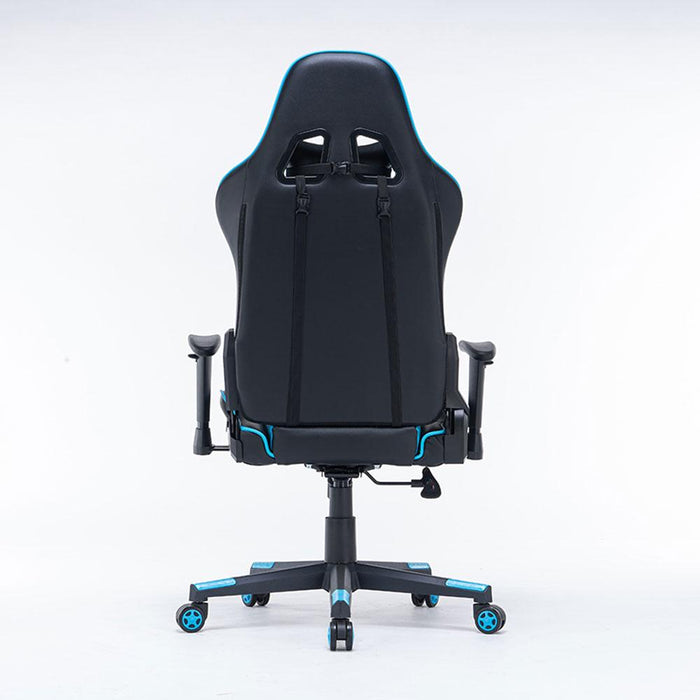 Ergonomic Gaming Chair 165° Reclining Gaming Seat 3D Black Green