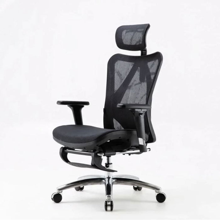 Sihoo M57 Ergonomic Office Chair, Computer Chair Desk Chair High Back Chair Breathable,3D Armrest and Lumbar Support Black without Foodrest