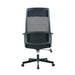 black chair with headrest